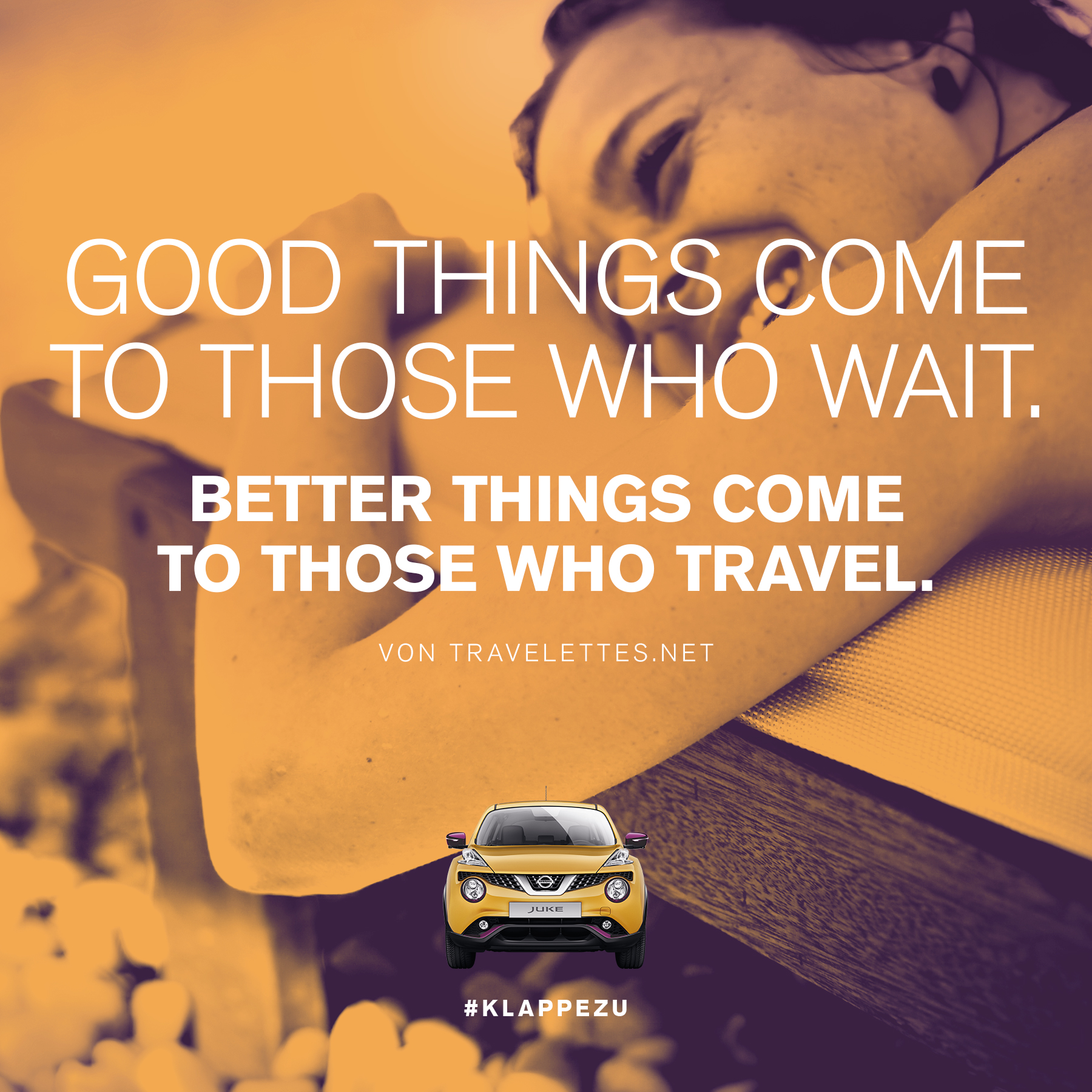 Better wait. Good things come to those who wait. To wait good things.