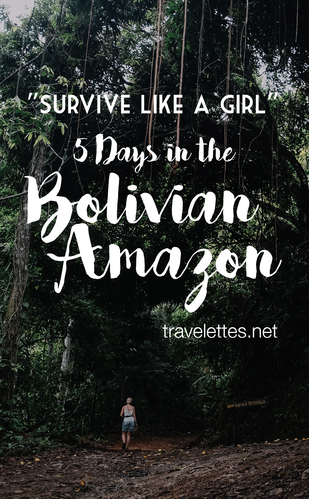 girl amazon survival